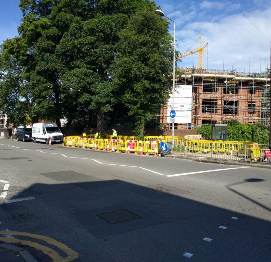 Innovative approach to reducing disruption in the street