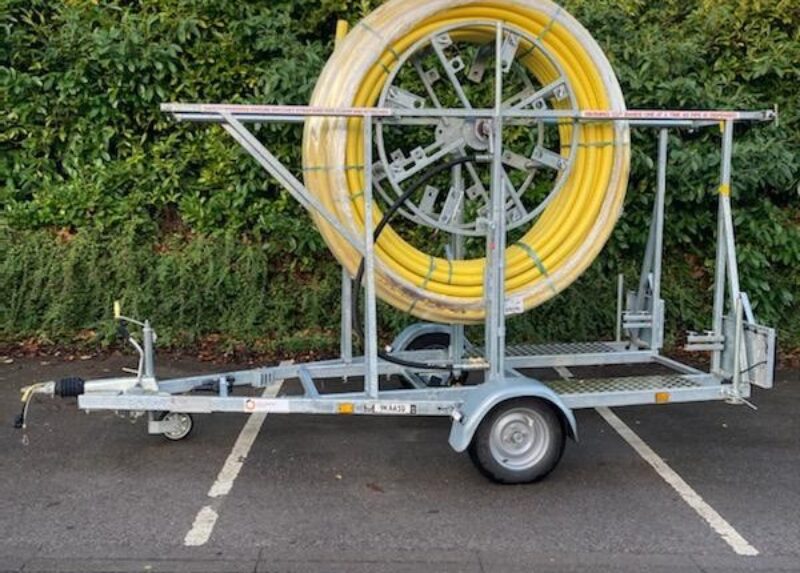 Steve Vick International export trailers to Pipeserv in Australia