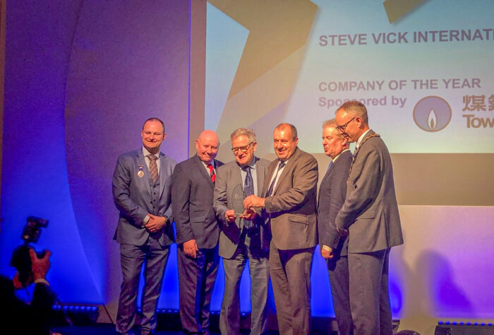Steve Vick Win Company of the Year at the IGEM & EUA Awards