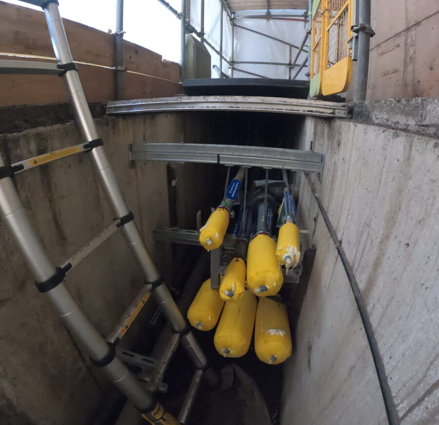 Immobilising Contamination In Pipes