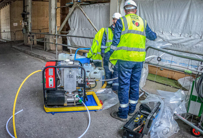 SVI Provide Effective Solution For Immobilising Contamination In Pipes, Prior to Decommissioning at Hinkley Point ‘A’