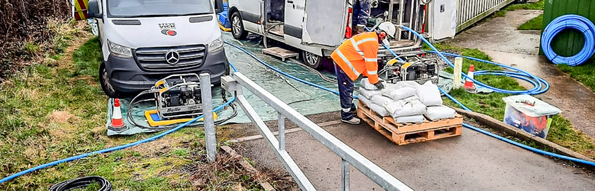 Steve Vick International’s Innovative Grout Filling Project for Wales & West Utilities in Aberdare
