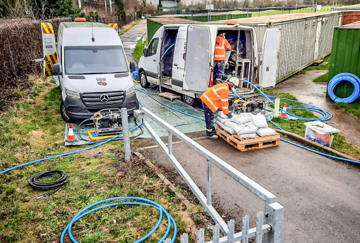 Steve Vick International’s Innovative Grout Filling Project for Wales & West Utilities in Aberdare