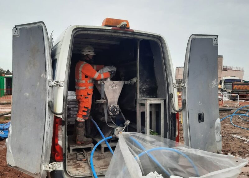 Supporting HS2 infrastructure with ground stabilisation at Water Orton Viaducts