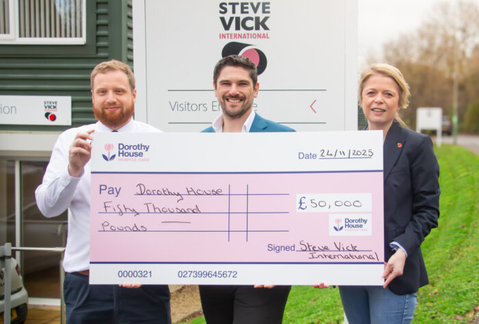 Steve Vick International Supports Dorothy House Life Lines Appeal 2025