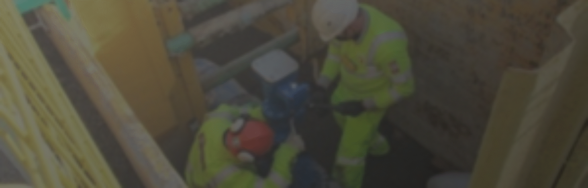 SVI PE Branch Saddles and Under Pressure Drill Technology used on new connections at Sellafield