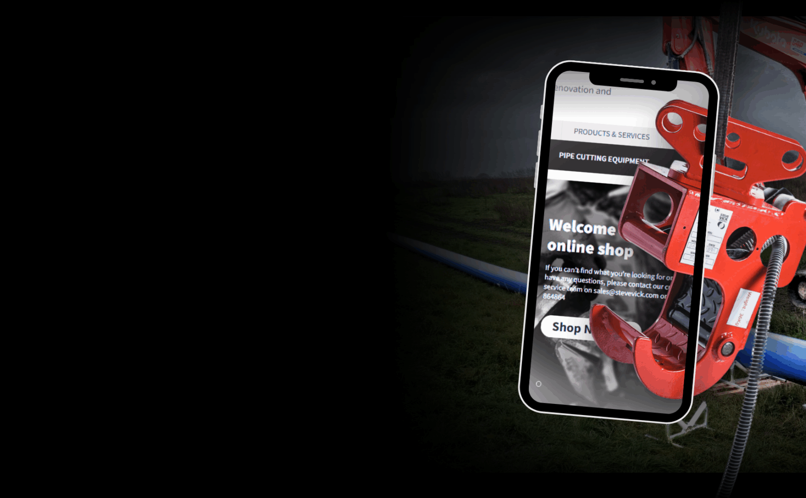 The destination for all essential tools delivered from shop to site