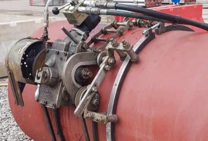 Cutting and Bevelling pipes on site in one operation saves time and cost