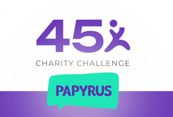Steve Vick International marks its 45th anniversary by taking on a 45km challenge for PAPYRUS